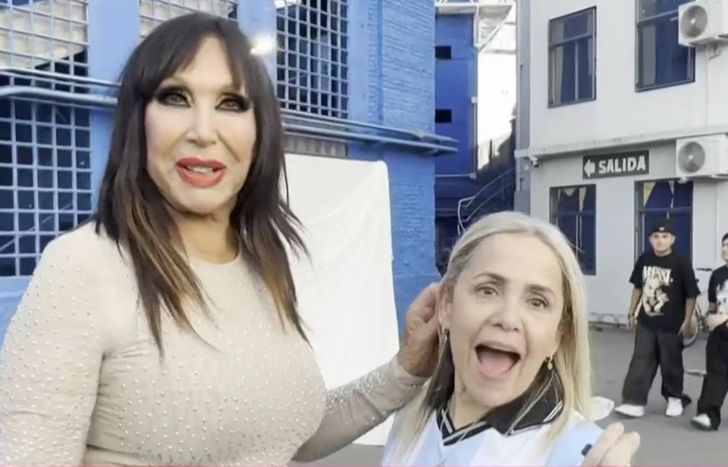 Moria Casán y Majo Riera, la mamá de Lali Espósito.