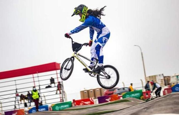 La multicampeona de bicicross volvió a ganar: ahora, en Lima.