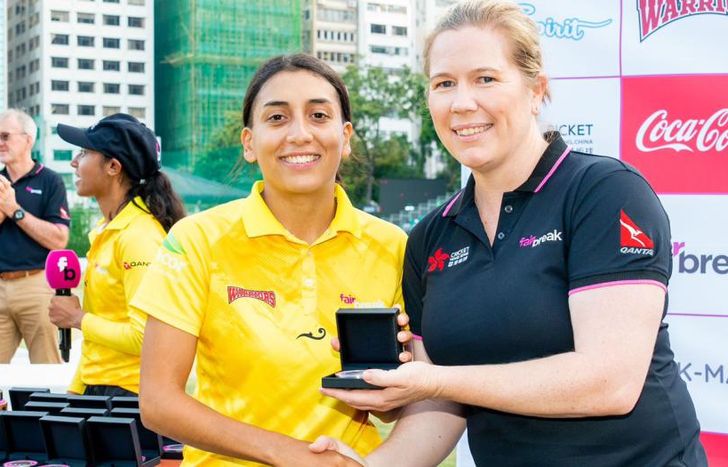 Mariana Martínez, vecina de Banfield e integrante de la Selección Nacional de crícquet.