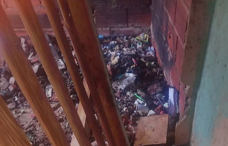 Perdieron todo en el incendio.