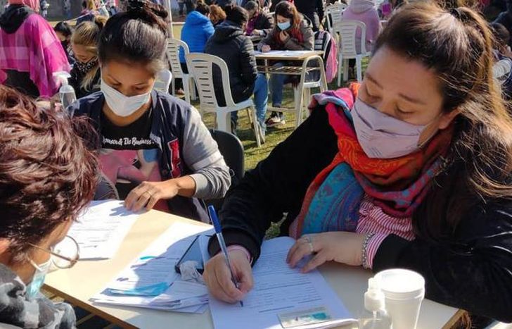 Hubo dos semanas de operativos en el Parque Eva Perón.