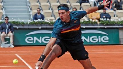 Del Potro perdió en cuatro sets y se despidió en octavos de final de Roland Garros.