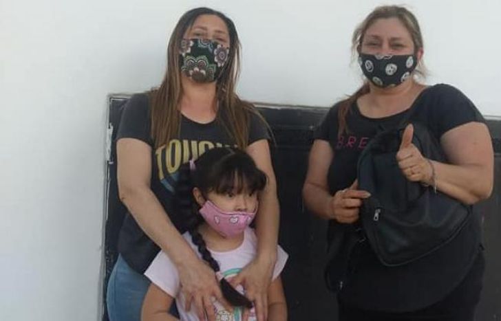 Este viernes entregaron la primera tanda de donaciones.