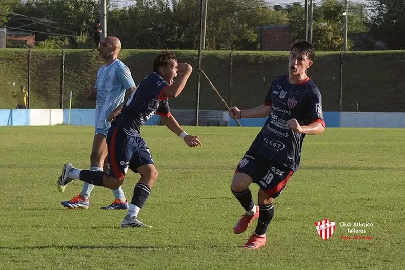 El desahogo de Mateo Muñoz para alegría de Talleres de Escalada.