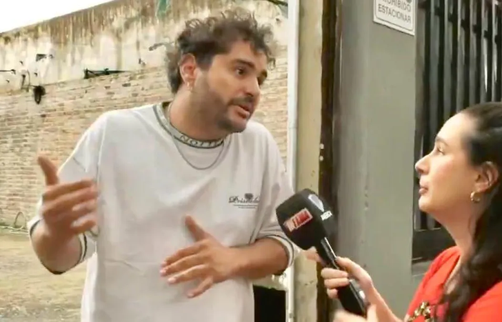 Homero Pettinato le dijo a la cronista que se sentía acosado.&nbsp;