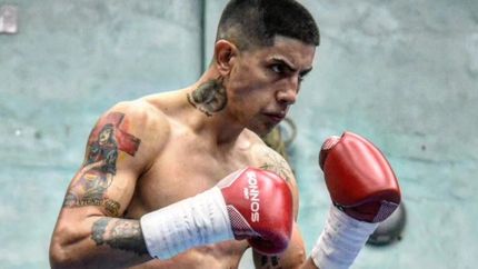 Lucas está invicto como profesional y quiere pelear por un título.