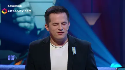 Nahuel Pennisi estuvo cn Mario Pergolini.&nbsp;