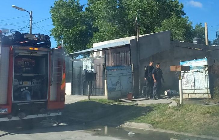 El incendio fue el lunes por la mañana y la familia perdió todo.