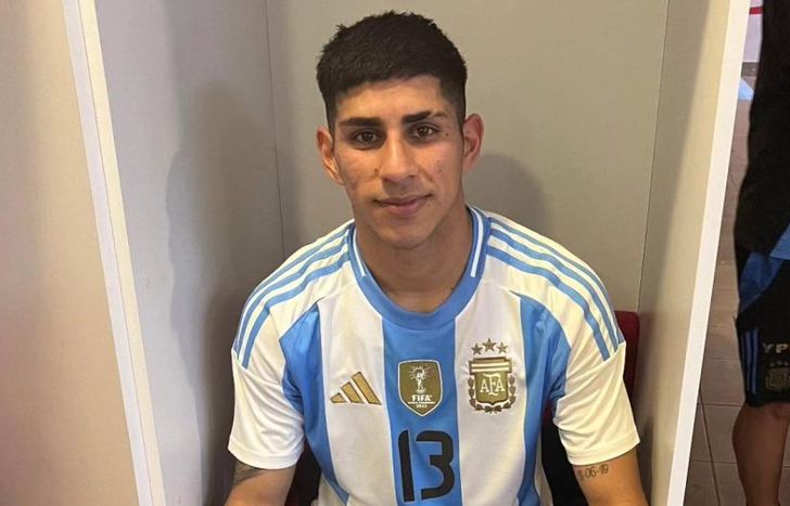 Barrientos se vestirá nuevamente de Celeste y Blanco.