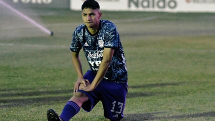 Agustín Medina, jugador de Lanús.
