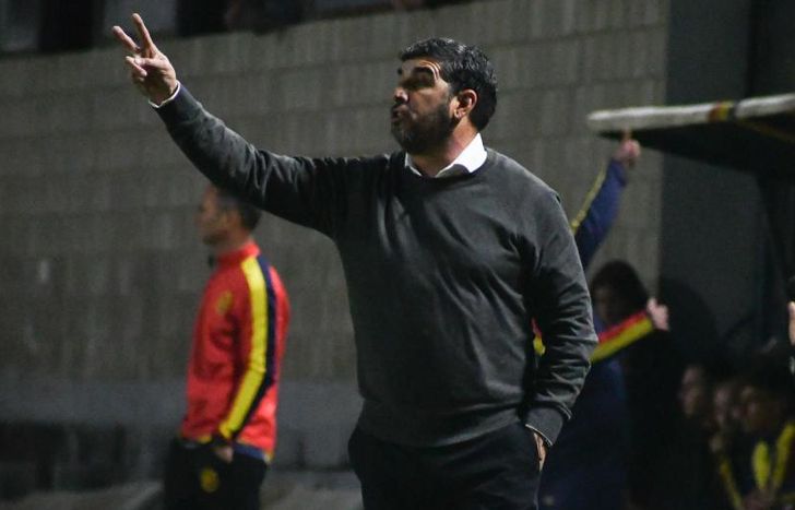 El DT de Los Andes estuvo reunido con los dirigentes.