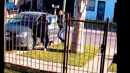el robo se produjo el último juves y ya detuvieron a los delincuentes.