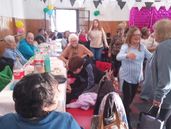 Un festejo masivo en Temperley con abuelos, nietos y bisnietos.&nbsp;