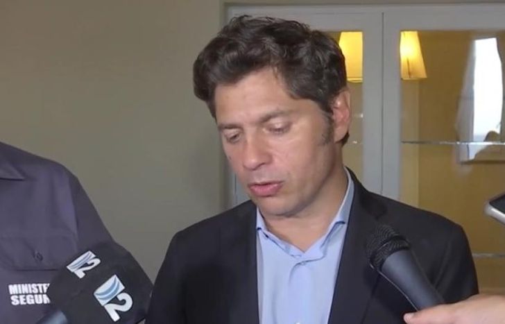Axel Kicillof se reunión con la familia del joven asesinado por policías de la Bonaerense en Mar del Plata.