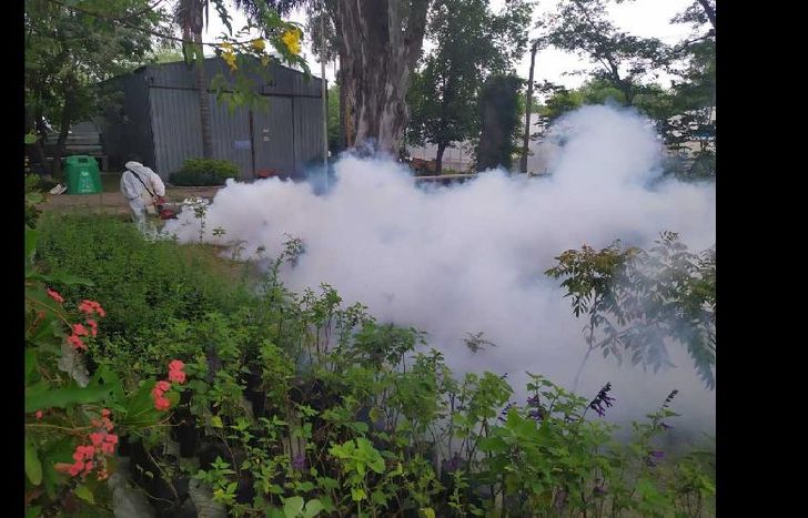 también hay operativos en espacios verdes.