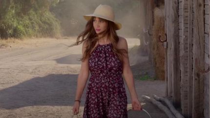 Celeste Cid, en escena.