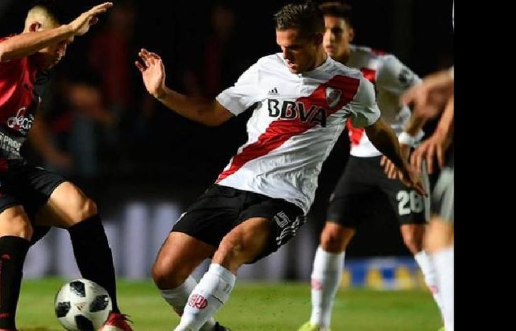 Bruno Zuculini será uno de los volantes del Millonario en la visita a Santa Fe.