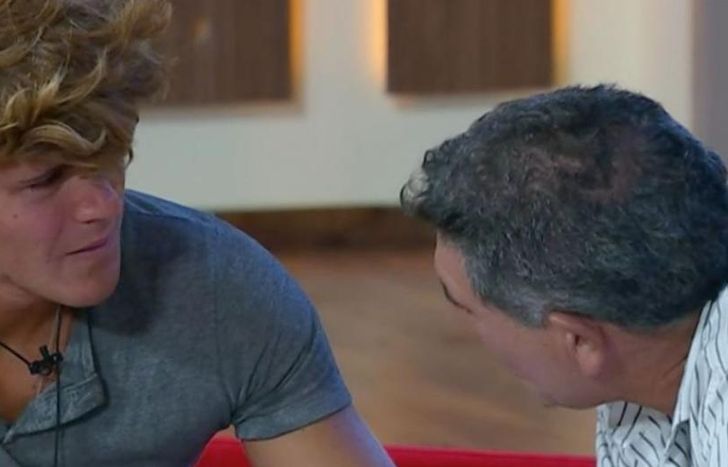 Marcos y su papá.