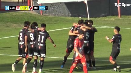 Los Andes le gana 2-0 a Deportivo Maipú. Los Andes le gana 2-0 a Deportivo Maipú.