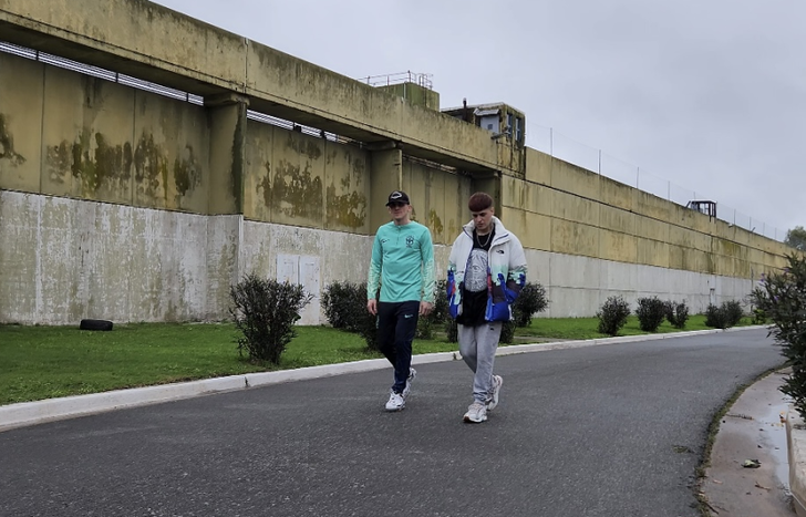 Nahuel y Locura, juntos.