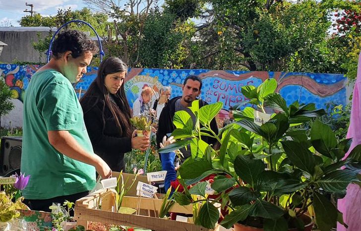 La feria soberana del buen vivir ofrece diferentes propuestas.