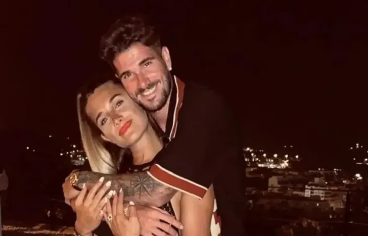 Camila Homs y Rodrigo de Paul.&nbsp;