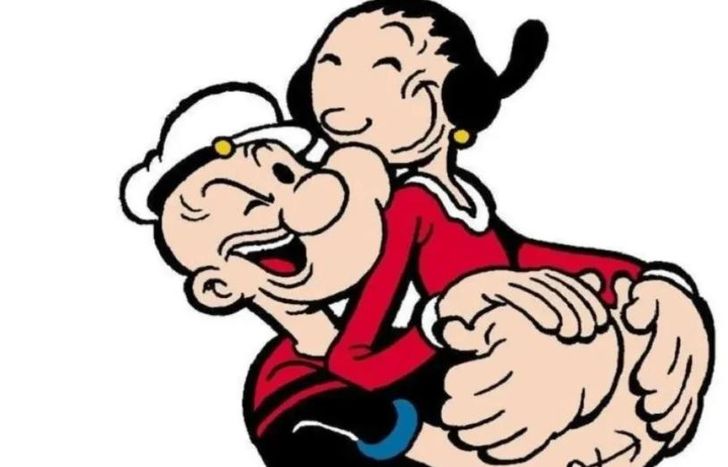 Popeye y Olivia.