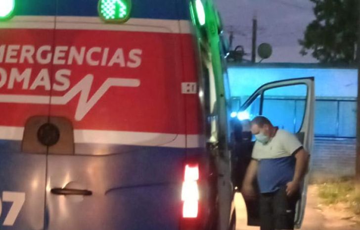 Emergencias Lomas trabajó en el lugar del incendio.