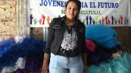 Romina continúa trabajando por los vecinos.