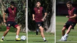 Los tres pibes de Lanús ya trabajan bajo las órdenes de Zielinski.