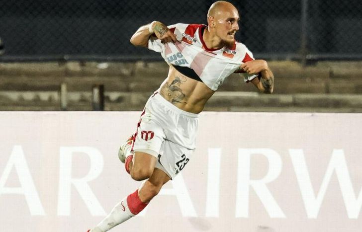 Sosa anotó seis goles en River de Uruguay.