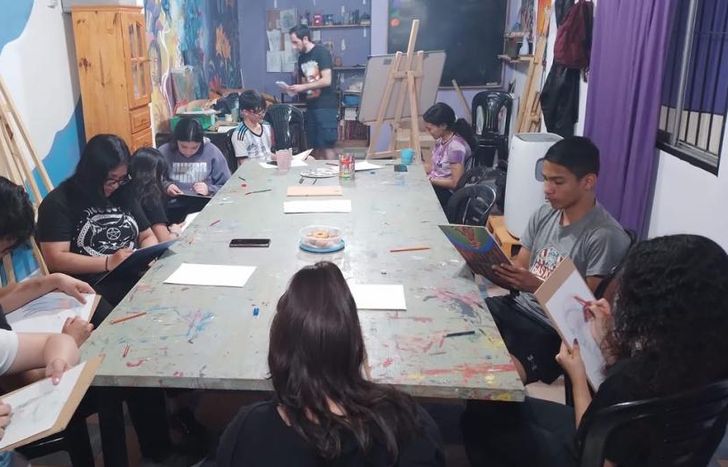 En distintos barrios hubo actividades gratuitas para jóvenes.