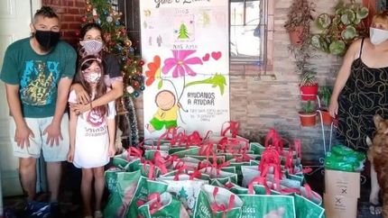 Gracias a los vecinos lograron cumplir con lo acordado.