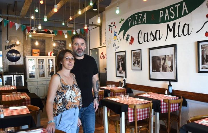 Nuestro fin es que la gente se vaya contenta y nos vuelva a elegir, aseguró la pareja.