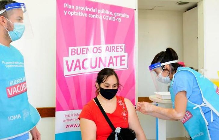 Más de 15 millones de bonaerenses cuenta con una dosis.