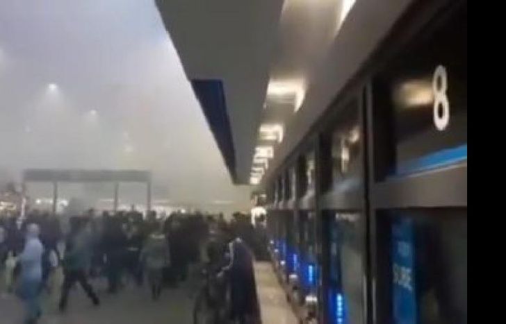 los usuarios se sorprendieron por la gran cantidad de humo.