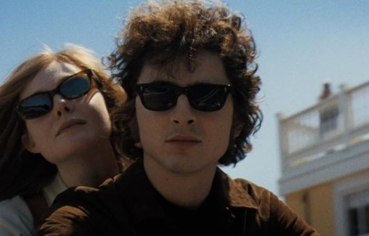 Un joven Bob Dylan.