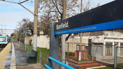 Estación de trenes de Banfield. Estación de trenes de Banfield.