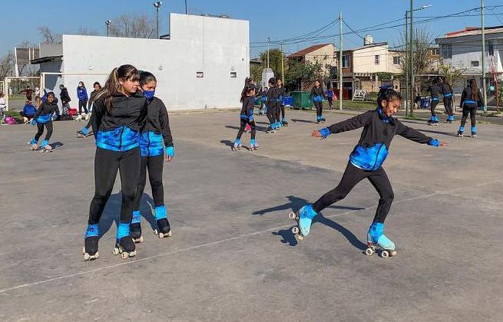 El patín llega al Parque Isabel La Católica.