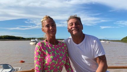 Mariela Prieto de Gran Hermano, con el Turco García.&nbsp;