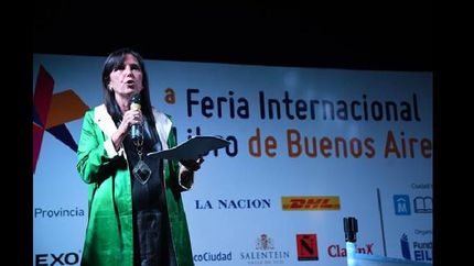 CLAUDIA PIÑEIRO, UNA DE LAS INVITADAS.