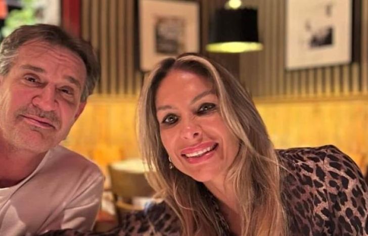 Lotocki y su pareja.