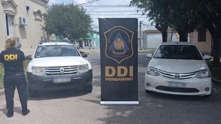 Uno de los autos había sido robado en Lomas de Zamora.