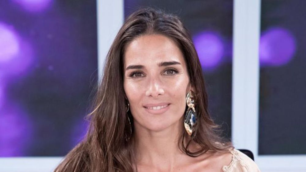 Juana Viale, con un ídolo