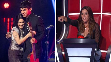 Lali Espósito y Soledad Pastorutti se diputan un cantante en La Voz Argentina.