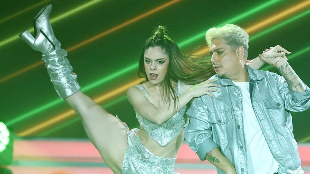 Brilló con la cumbia.