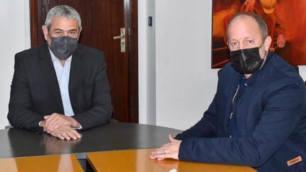 Insaurralde se reunió con Ferraresi.
