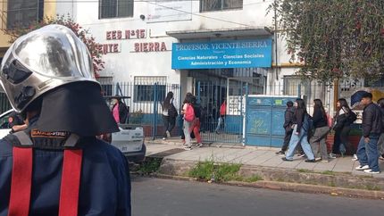 Diario La Unión | La Escuela Nº 15, uno de los establecimientos evacuados.