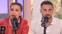 Nicolás Occhiato y Florencia Peña, reconciliados.