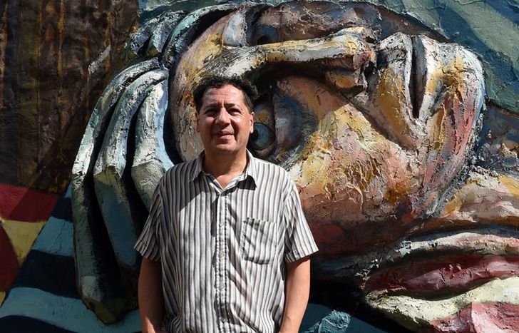 Fernando Izaguirre admitió que el proyecto del mural se convirtió en realidad gracias a un concurso.